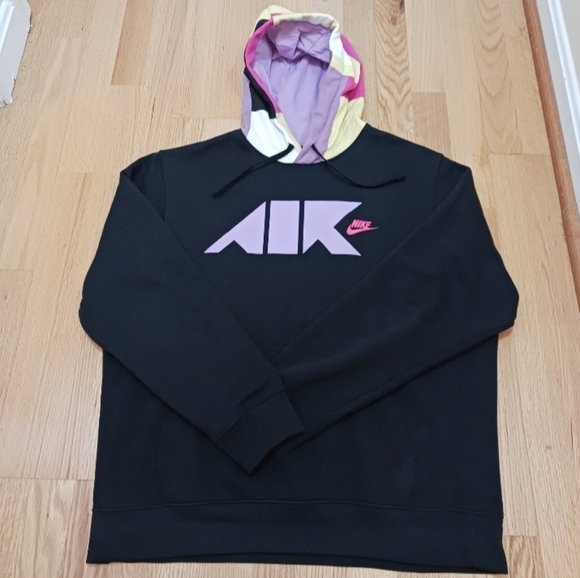 Nike PullOver Geometric Sweater with Hoodie size L for Men - Picture 7 of 7